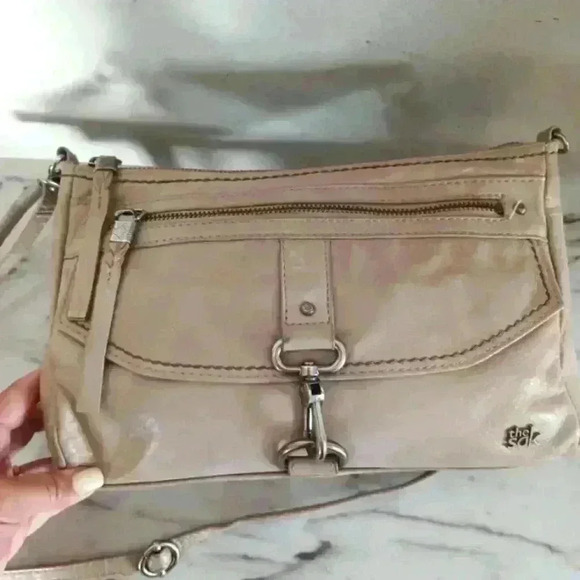 The Sak Cream Slate Ventura Cross Body Bag - Picture 7 of 17